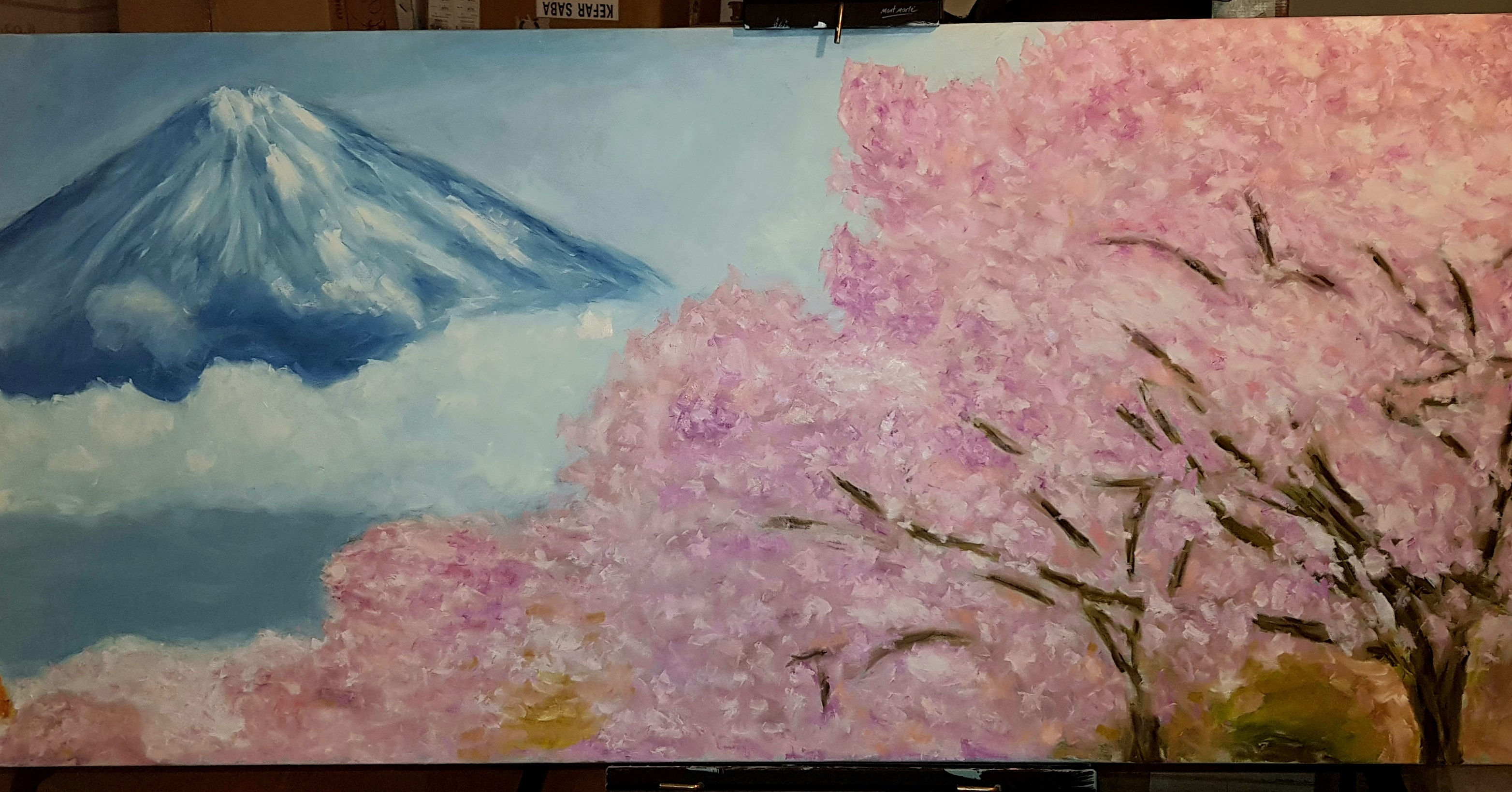 Sakura and Fuji.