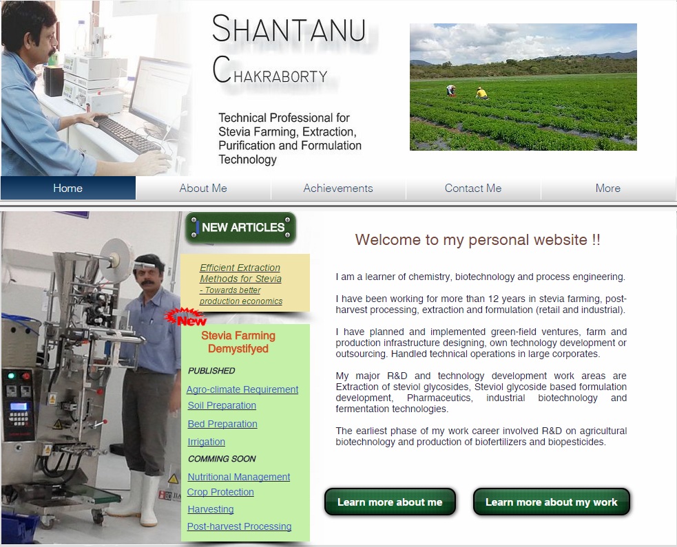 Stevia Extraction Technology