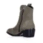 Thumbnail: Women's Green Suede Ankle Boot