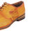 Thumbnail: Orange Patina Skull Graphic Shoes