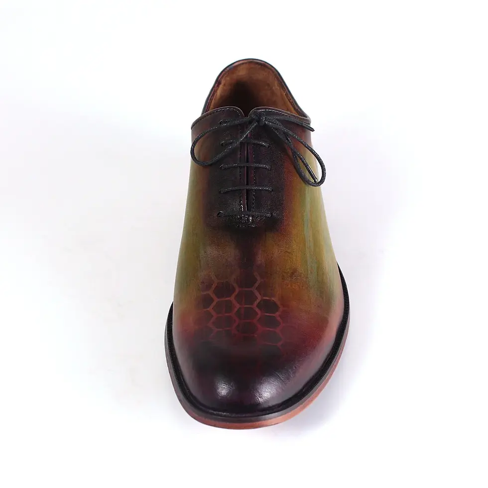 الصورة المصغرة: Honey Comb Patina Dress Shoes