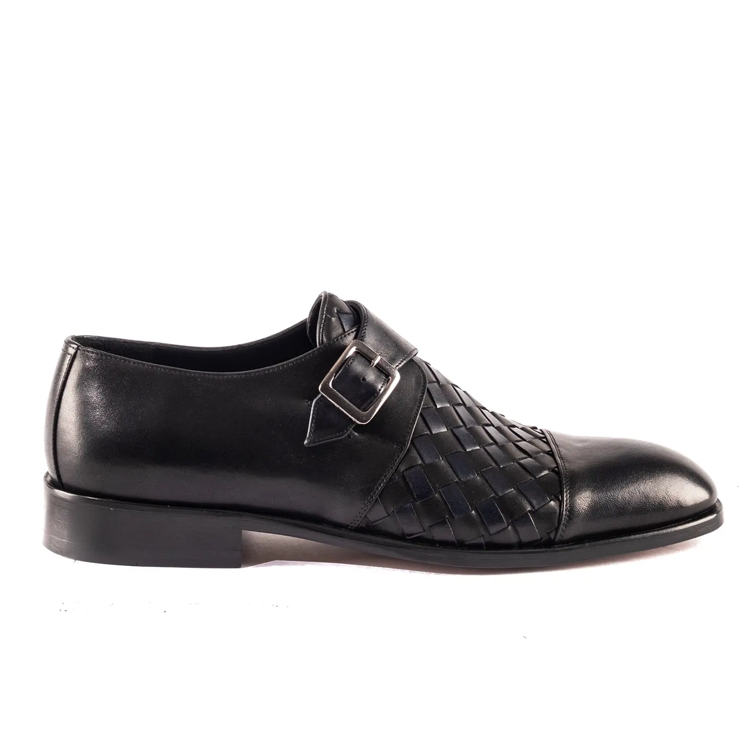 Black Monk Dress Shoes