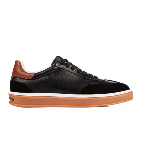 tobacco sneakers Perforated Nubuck for Men toned canvas give this warm brown shoe a throwback monochrome look Men's Premier Low Top Sneaker
