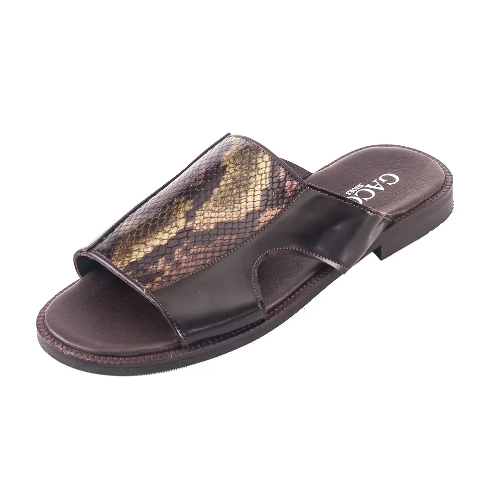 Миниатюра: Piton and Cow Leather Slippers