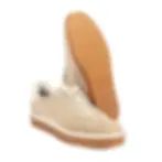 Thumbnail: Beige Suede Sneakers