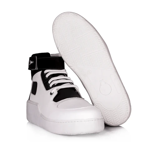 Gacco Leather Basketball Sneakers for Men | Gacco Shoes
