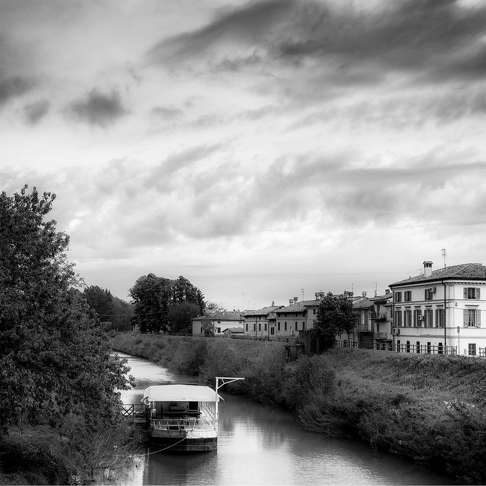 La barca e il fiume