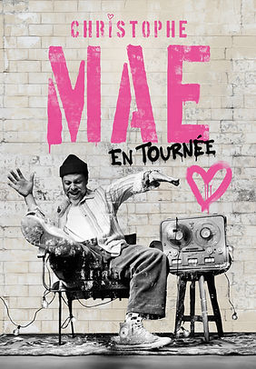Affiche Christophe Maé PALAVAS