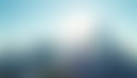 Eye-level view of a modern city skyline with tech company headquarters