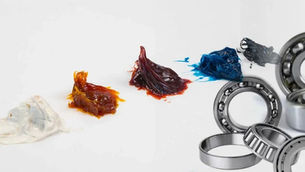 Different grease colors and textures