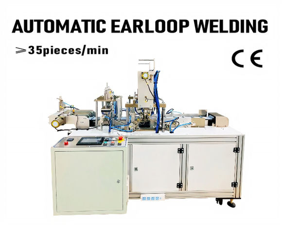 A Nonwoven Machine names automatic ear loop welding machine