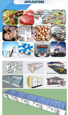 Application of cold room and freezer room
