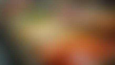 Vacuum-packed peppers in a market setting