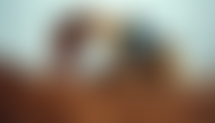     Skid steer lifting dirt with bucket attachment