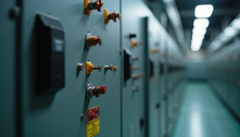 Transformer and Variable Frequency Drive in an industrial control panel