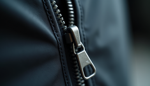 Zipper puller attached to a slider
