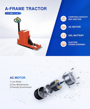 a model of frame tractor
