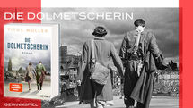 Gewinnspielbanner zur Buchveröffentlichung von DIE DOLMETSCHERIN