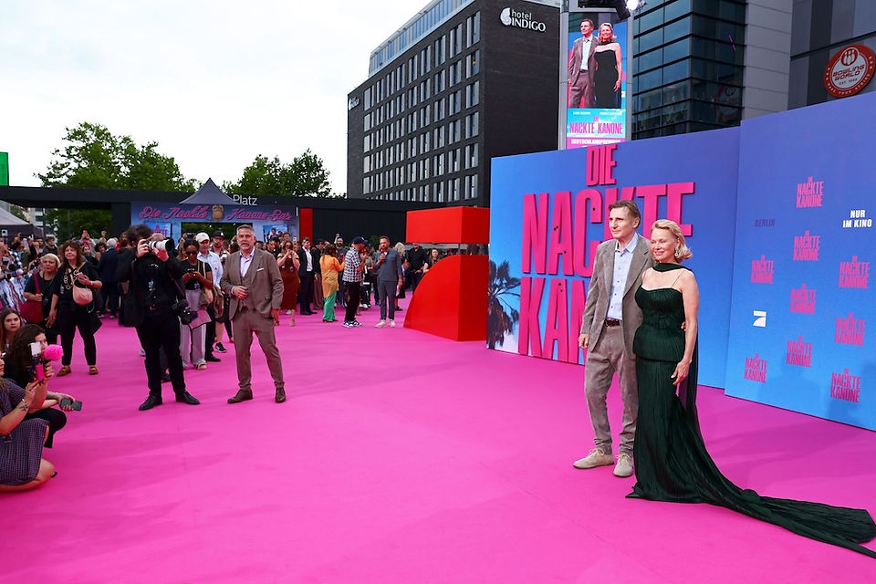Bild von der Premiere von DIE NACKTE KANONE