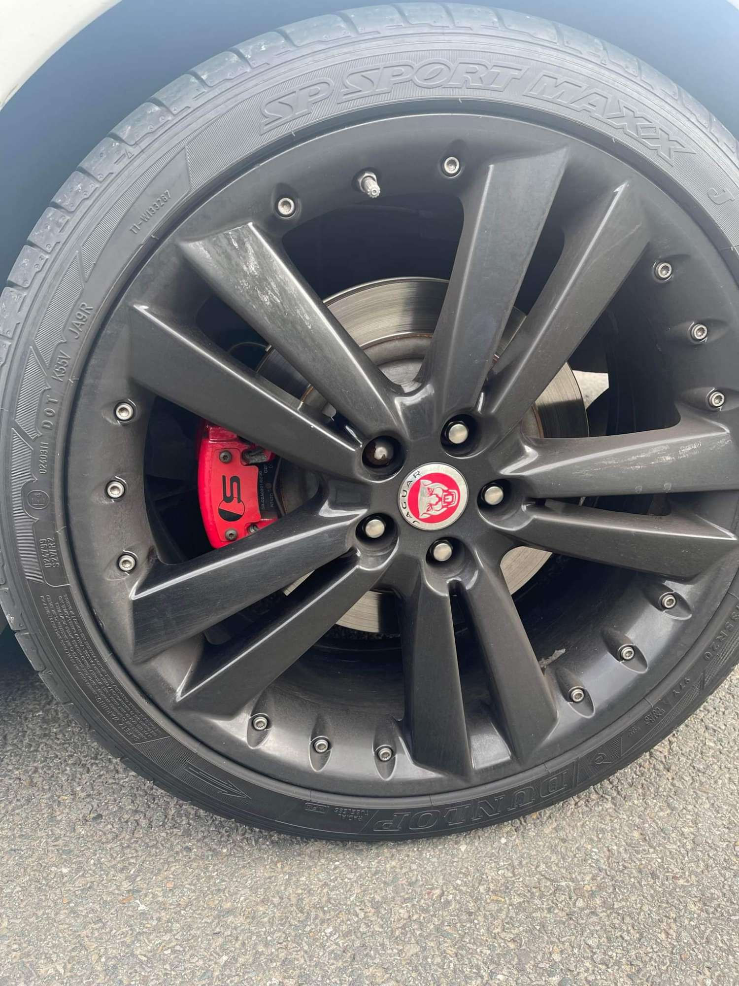 Jag xfs caliper stickers