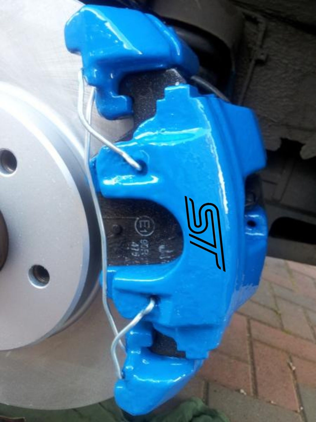 Focus/fiesta st caliper decals 6pk