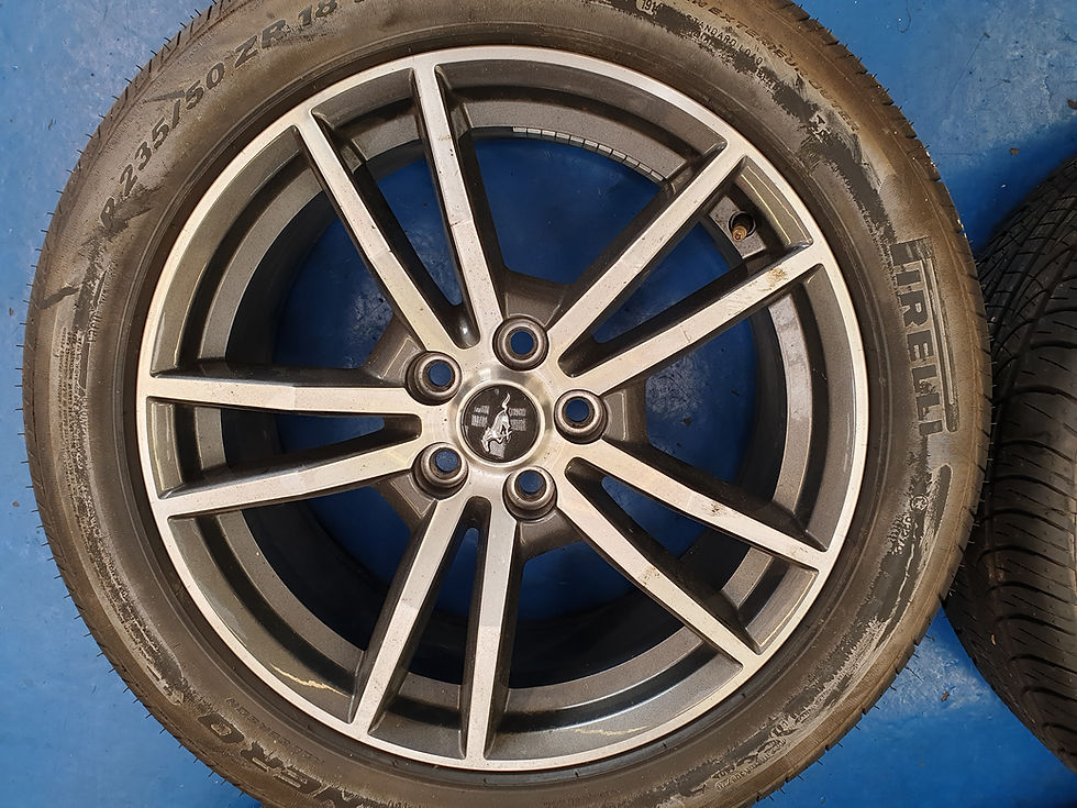 Thumbnail: Ford S550 18" Factory Machined 5-spoke wheels
