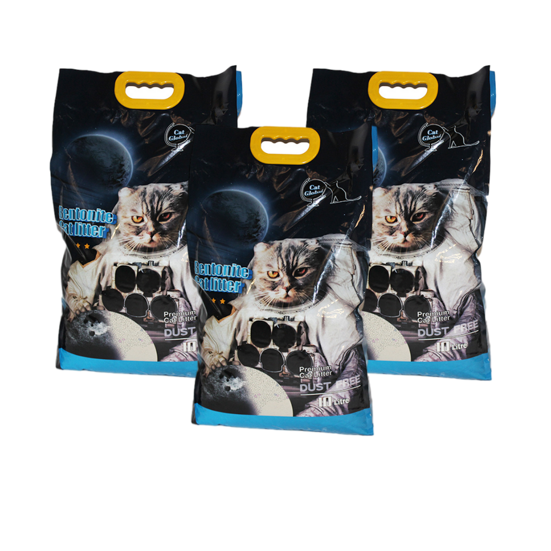 Miumiu arena bentonita 8kg x 3 unidades - 24KG