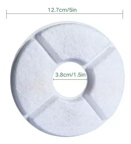 Miniatura: filtro redondo para fuentes x 4 unidades