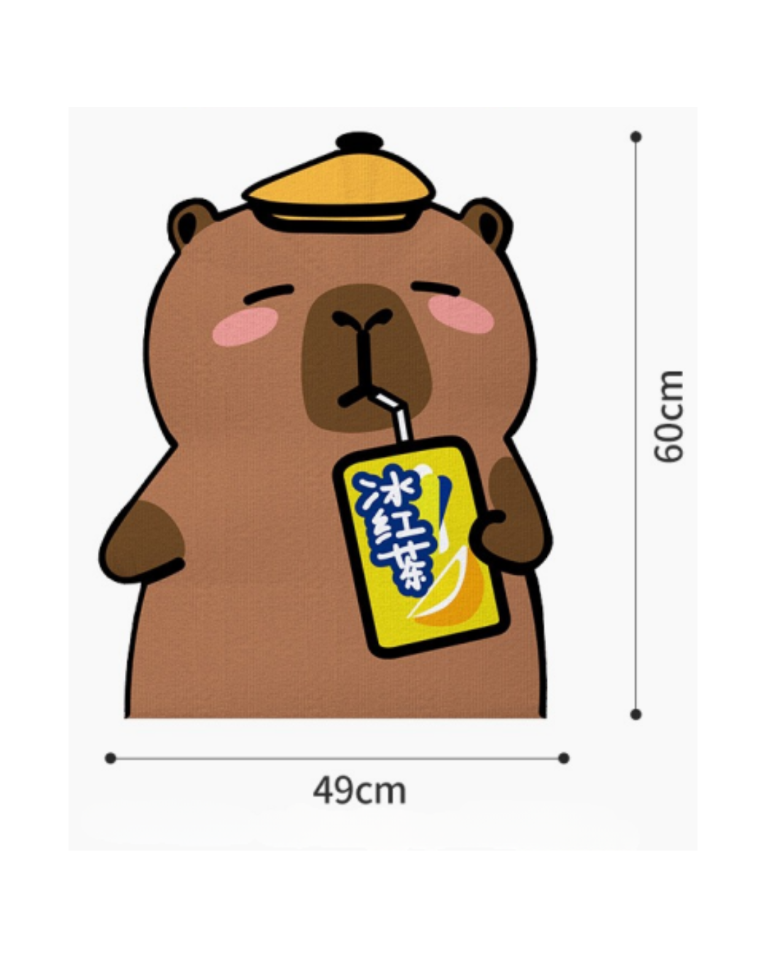 Rascador Adhesivo Capibara