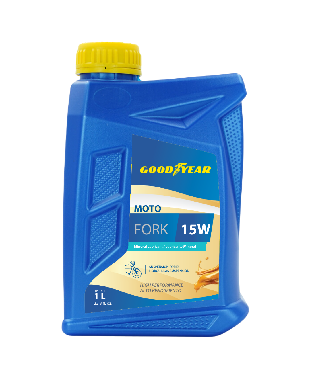 Goodyear Fork Oil 15W 1L.