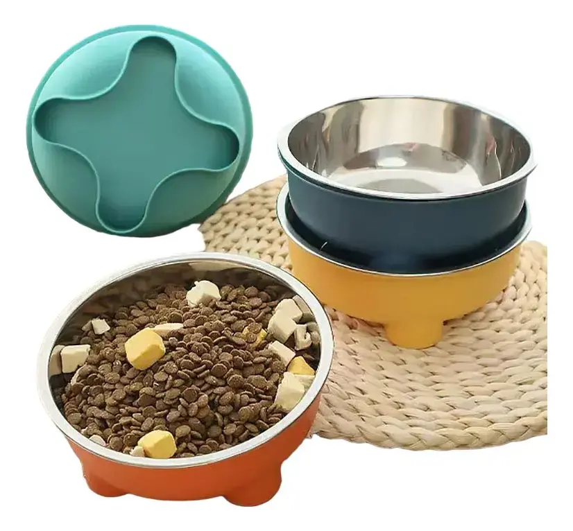 Miniatura: Plato Bandeja Inoxidable con base de plástico