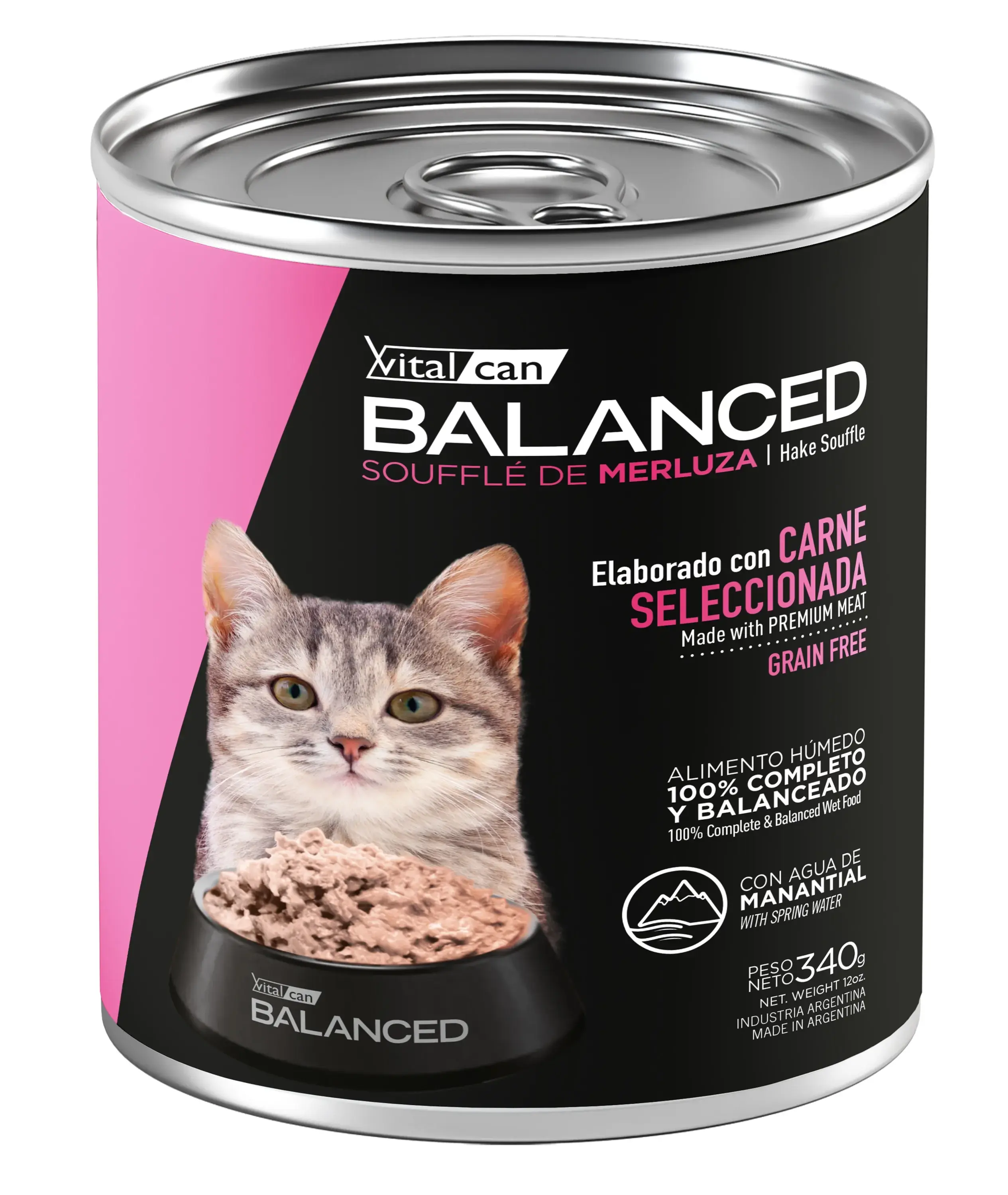 Balanced Gatito Merluza Pate 340g