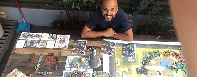Alessandro Atunes, designer of environmental eductional materials