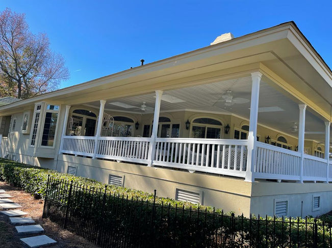 Expert Screening Porches - Handrails - Columns