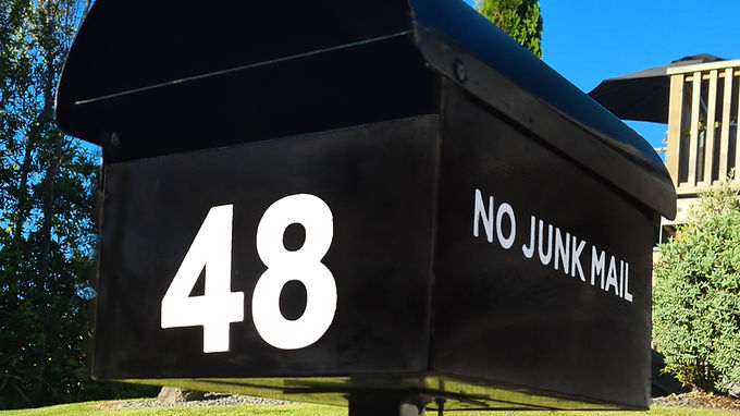 LETTERBOX NUMBERS | OUTDOOR DECAL