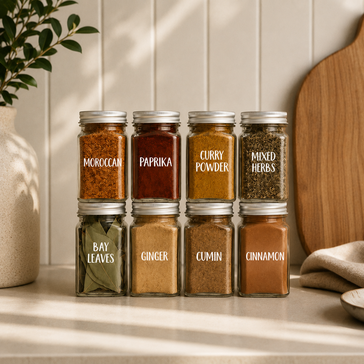FREE BIRD (CAPS) : HERB & SPICE DECALS