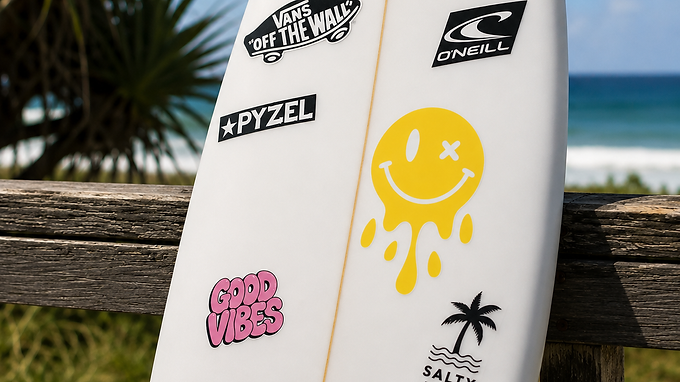 Melting Smiley Face Decal