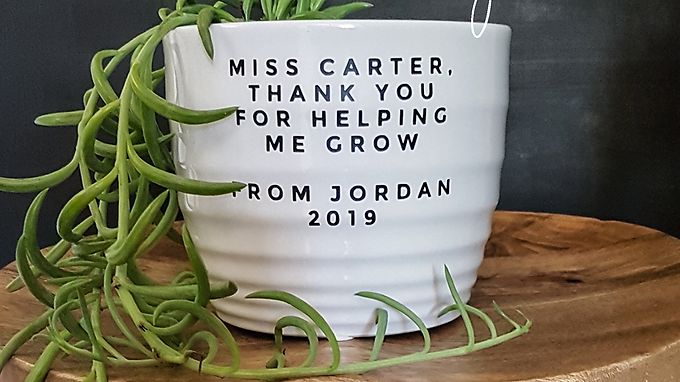 HELPING ME GROW | STICKER