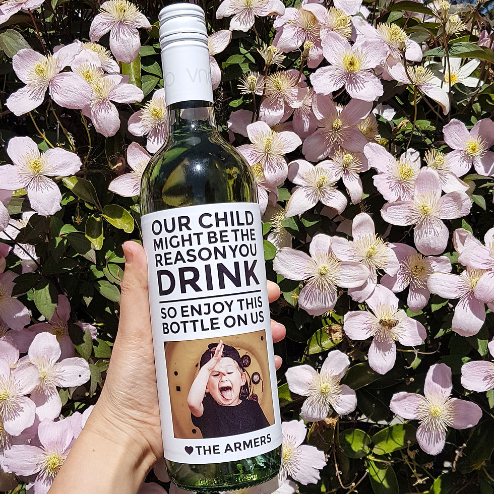 Thumbnail: REASON YOU DRINK | TEACHER / CARER | WINE BOTTLE LABEL