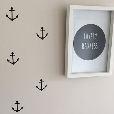 BLACK ANCHORS | WALL DECALS