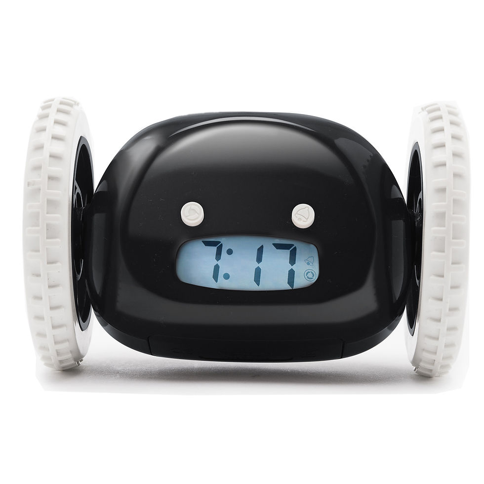 CLOCKY ALARM CLOCK | BLACK