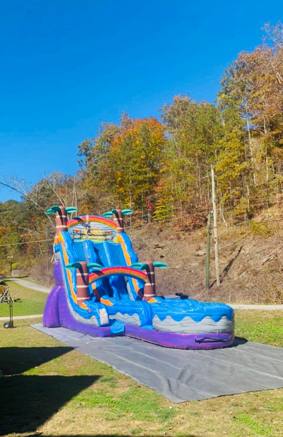 Thumbnail: 22ft tiki plunge double lane Wet