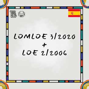 LOMLOE 3/2020 CONSOLIDADA JUNTO A LA LOE 2/2006 (Esp.)