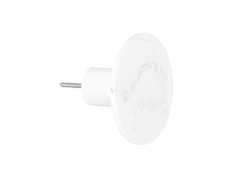 Miniaturbild: Wandhaken Marble White  (4er Set)