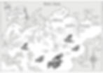 Corvarian Map of the Sleeping Lands