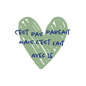 C'est pas parfait mais c'est fait avec le coeur