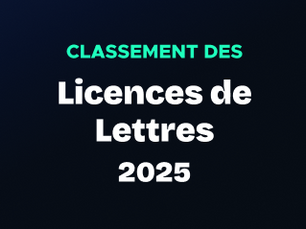 Classement des Licences de Lettres en 2025