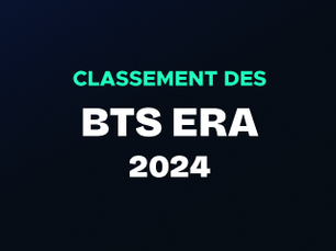 Classement des BTS Étude et Réalisation d'Agencement (ERA) en 2024