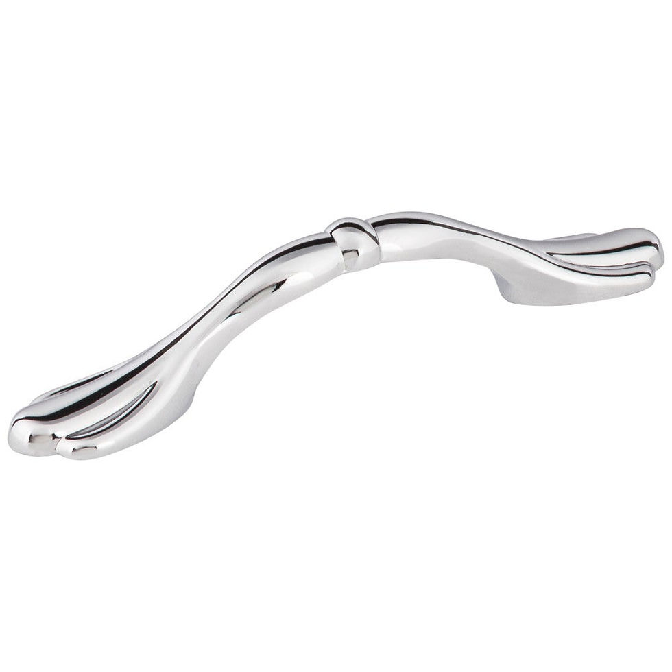 Thumbnail: 3" Center-to-Center Arcadia Cabinet Pull - Polished Chrome