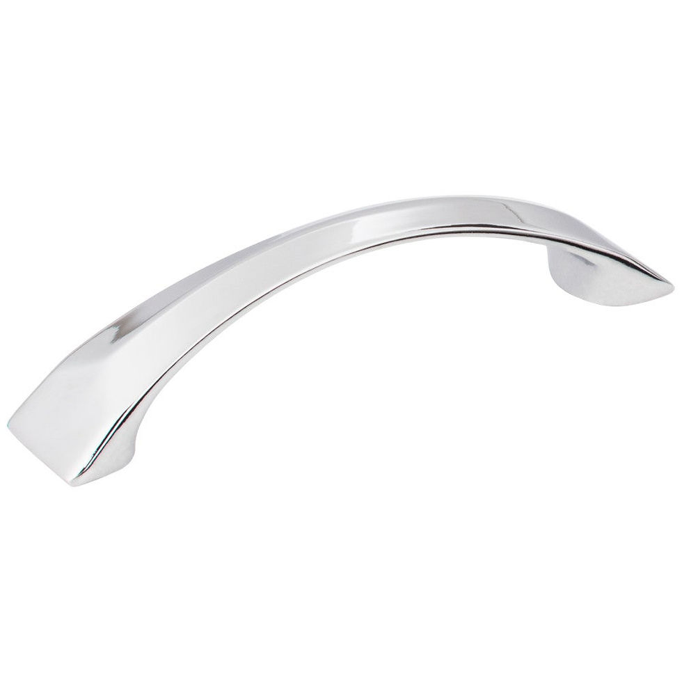 Thumbnail: Cairo Pyramid Cabinet Pull - Polished Chrome